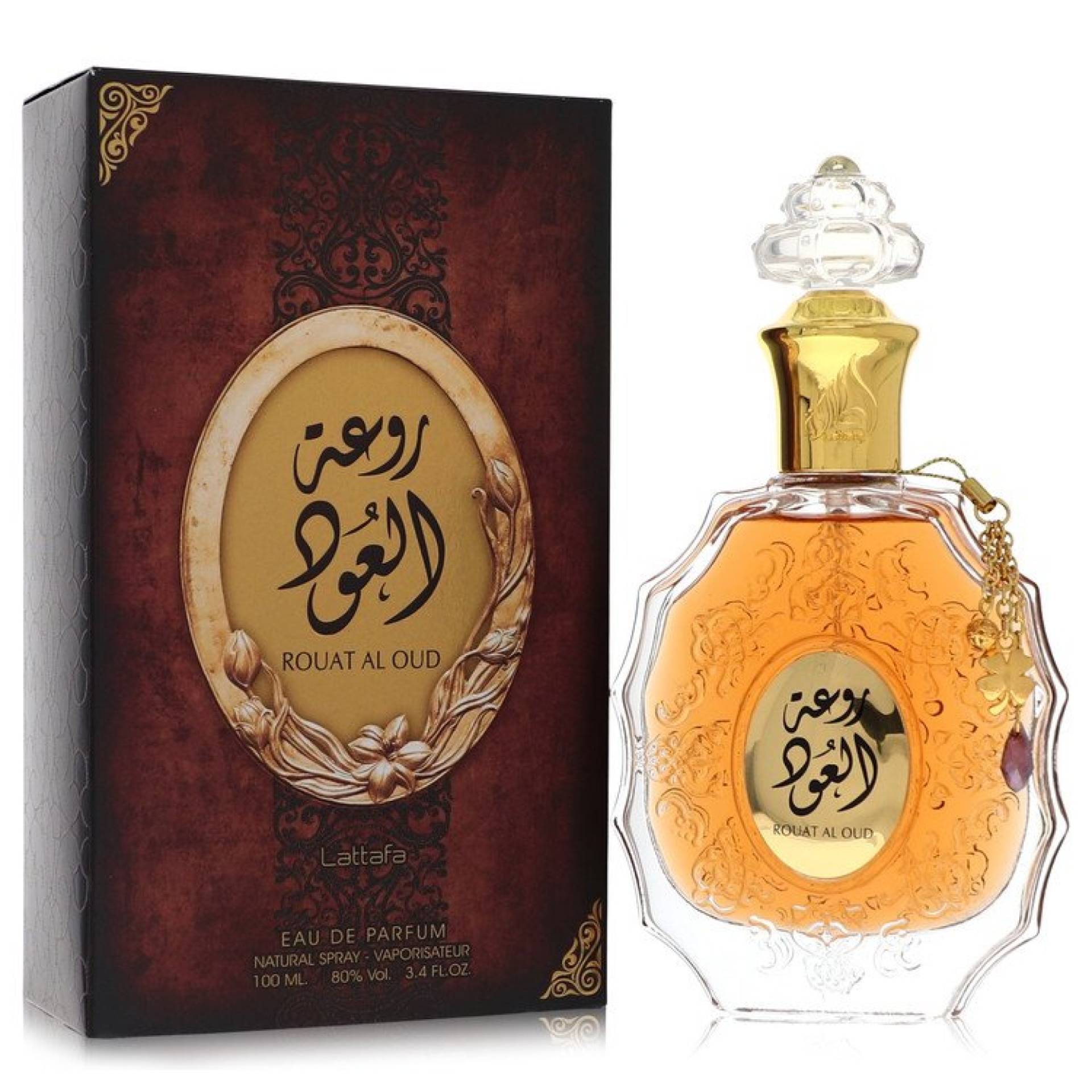 Lattafa Rouat Al Oud Eau De Parfum Spray (Unisex) 101 ml von Lattafa