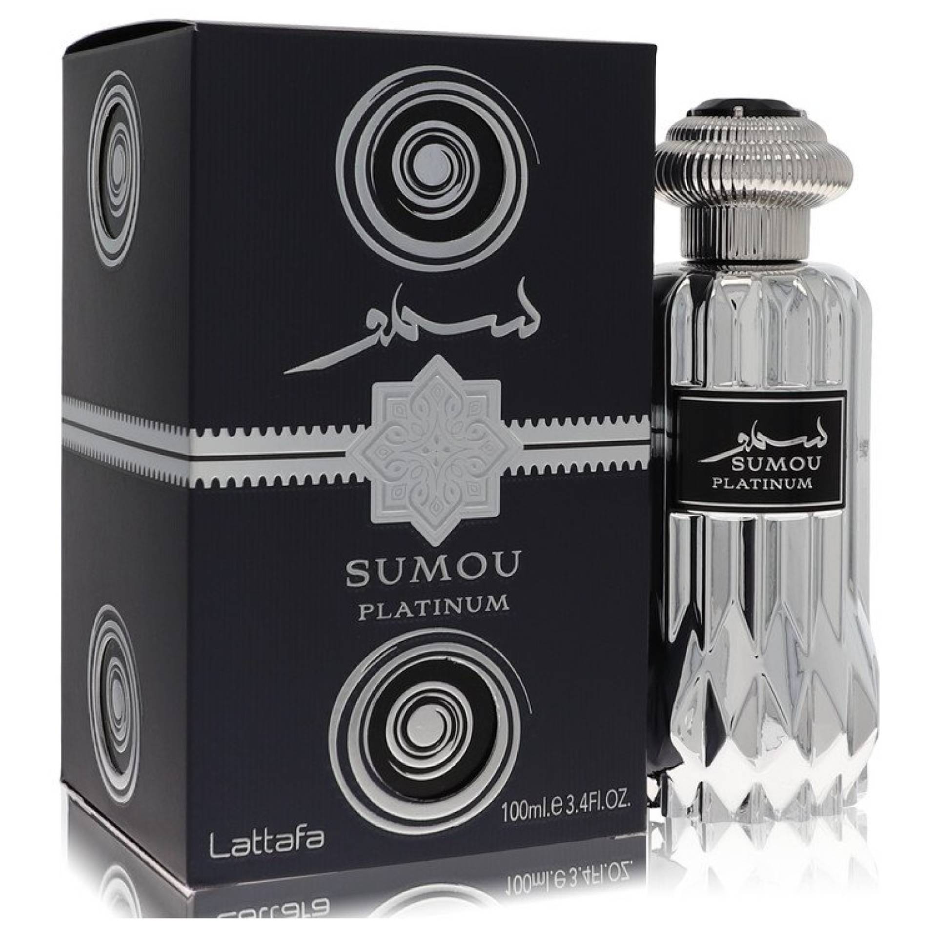 Lattafa Sumou Platinum Eau De Parfum Spray (Unisex) 101 ml von Lattafa
