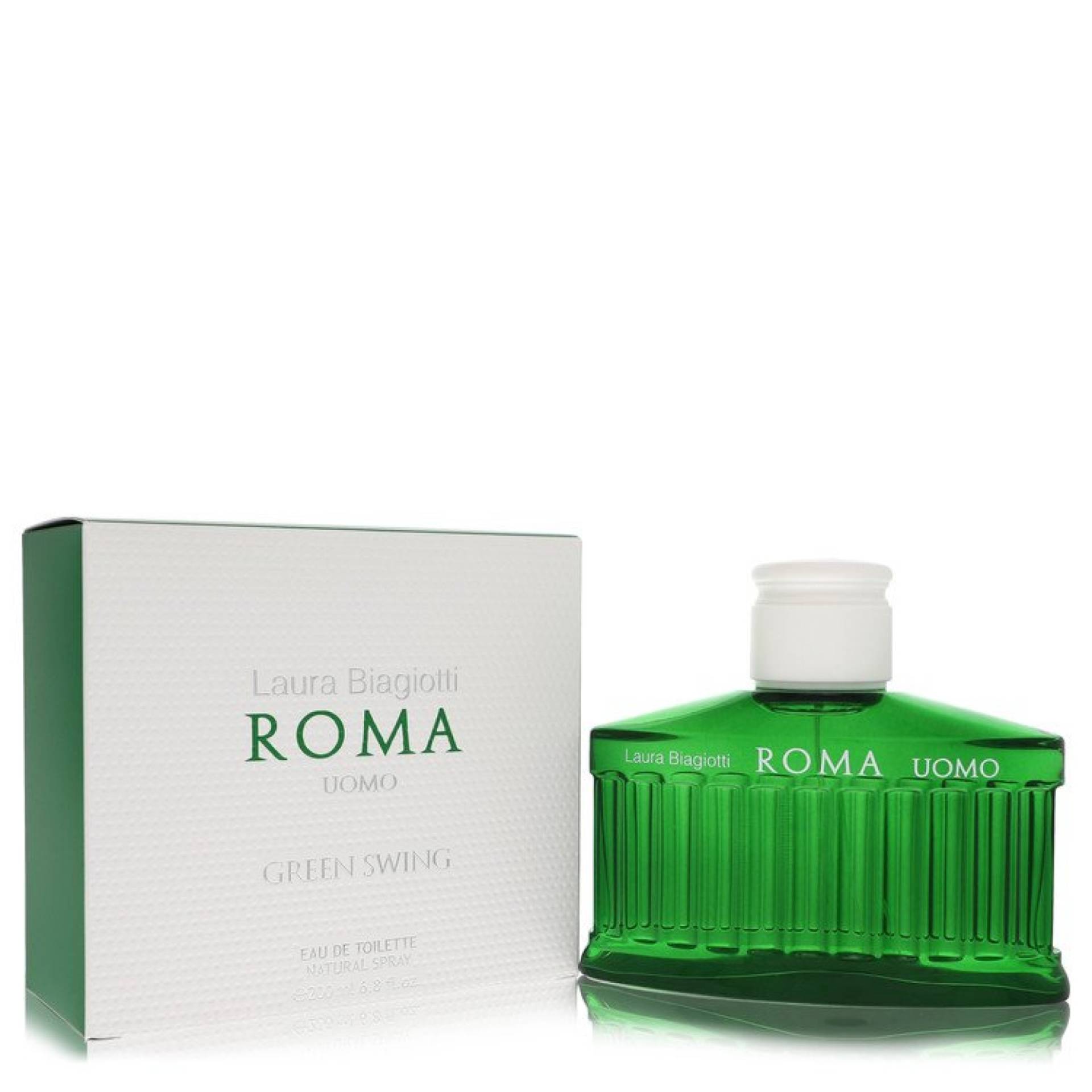 Laura Biagiotti Roma Uomo Green Swing Eau De Toilette Spray 202 ml von Laura Biagiotti