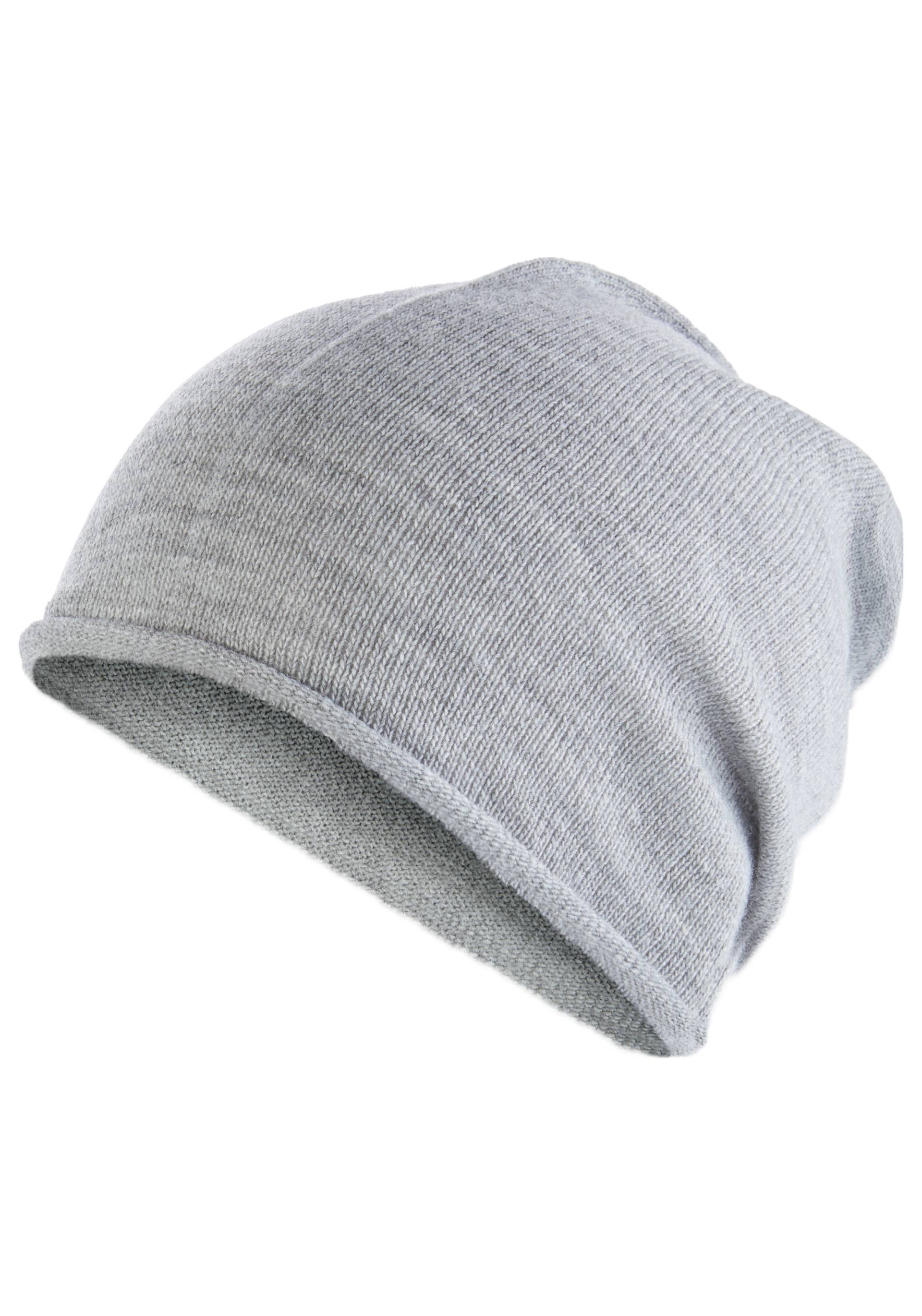 Laura Scott Beanie, aus weichem Feinstrick, mit modischem Rollrand - NEW Laura Scott Beanie, aus weichem Feinstrick, mit modischem Rollrand - NEW von Laura Scott