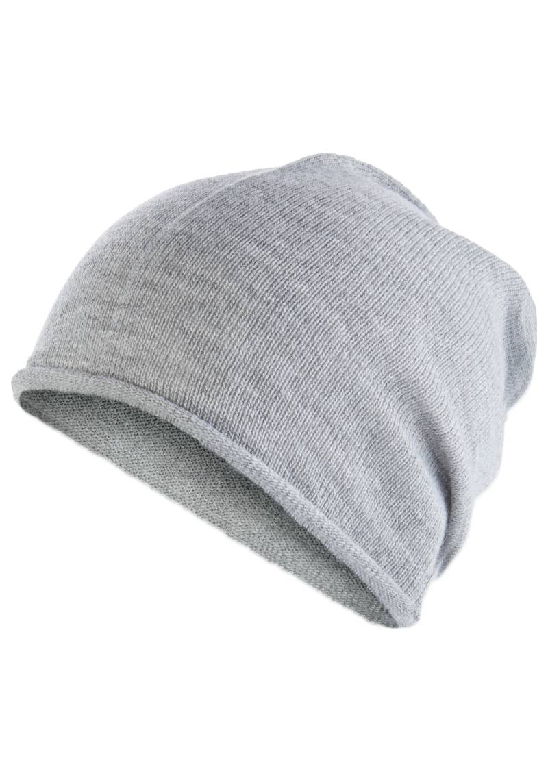 Laura Scott Beanie, aus weichem Feinstrick, mit modischem Rollrand - NEW von Laura Scott