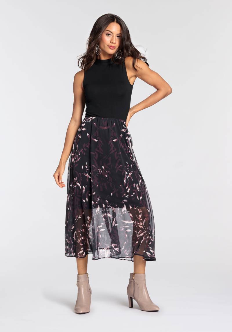 Laura Scott Chiffonkleid, mit elegantem Blumen-Print - NEUE KOLLEKTION von Laura Scott