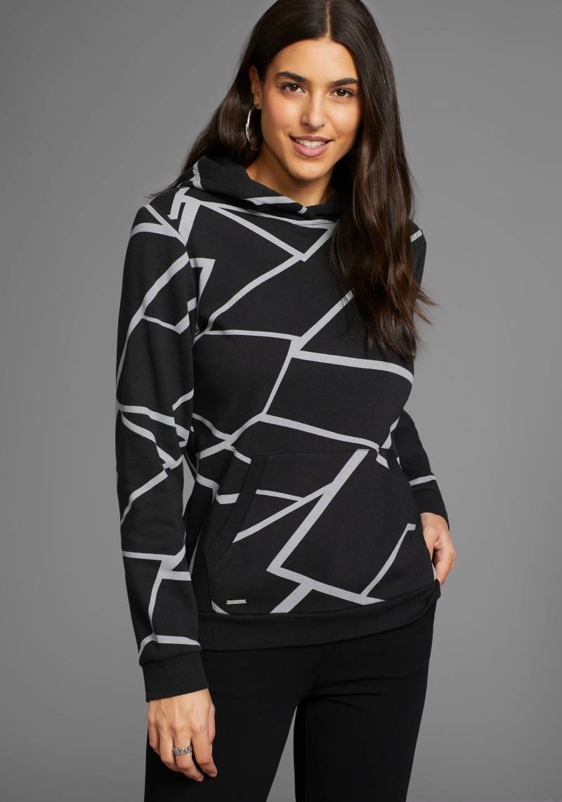 Laura Scott Hoodie, mit modernem Allover-Print - NEUE KOLLEKTION von Laura Scott