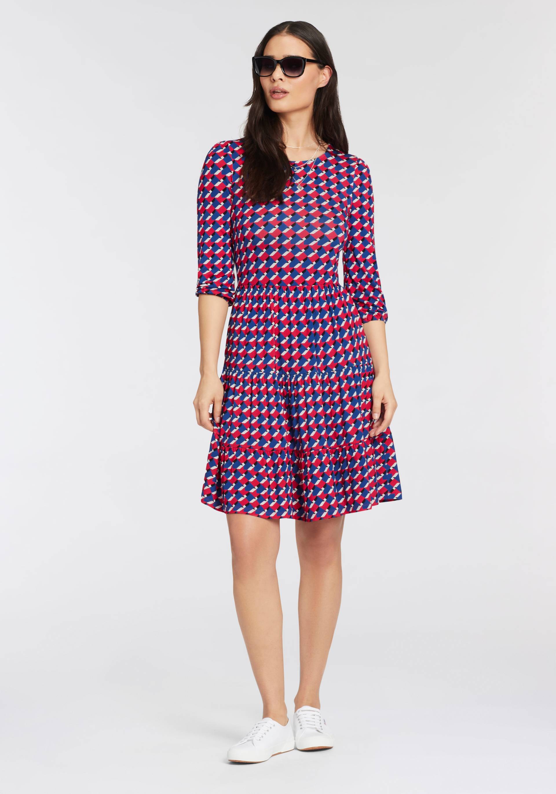 Laura Scott Jerseykleid, mit stylischem Allover-Print - NEUE KOLLEKTION von Laura Scott