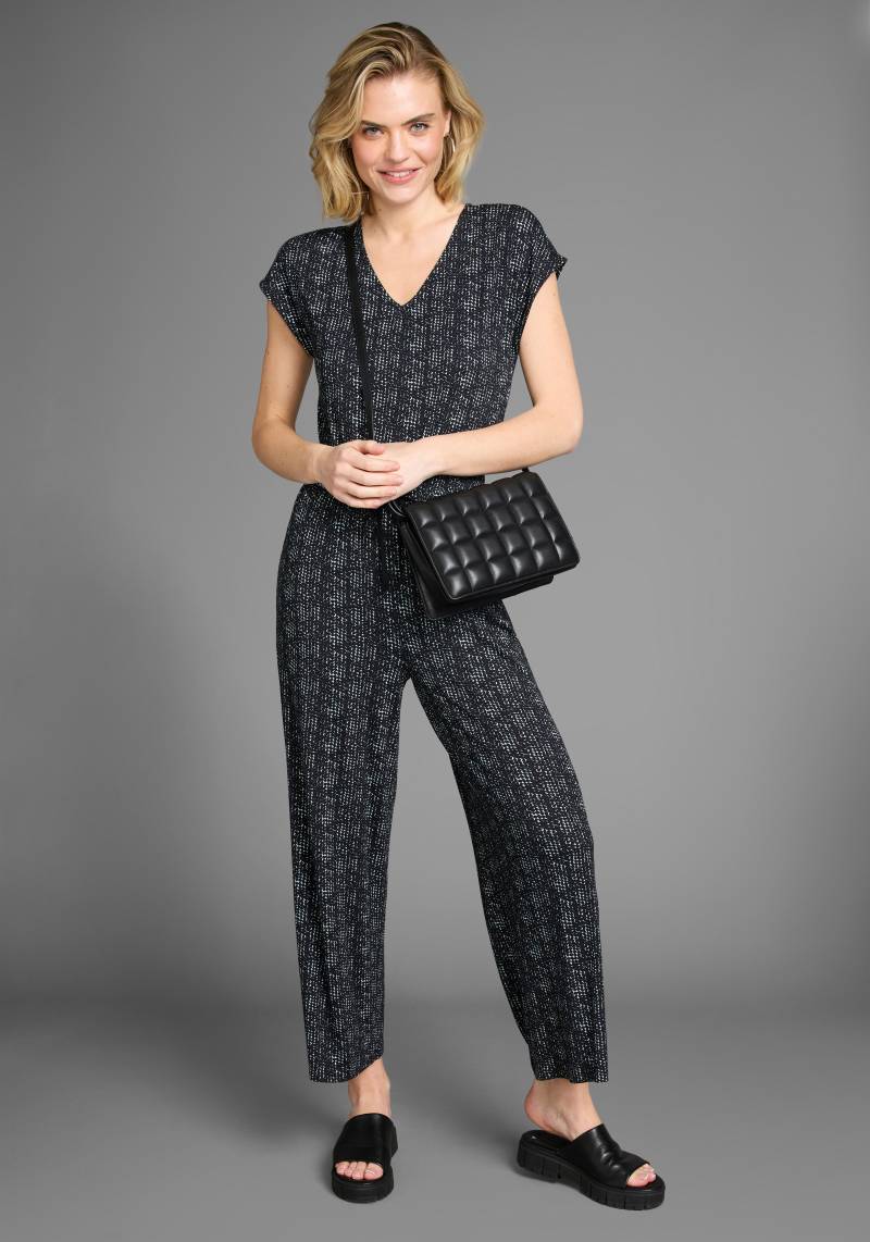 Laura Scott Jumpsuit, mit filigranem Alloverprint - NEUE KOLLEKTION von Laura Scott