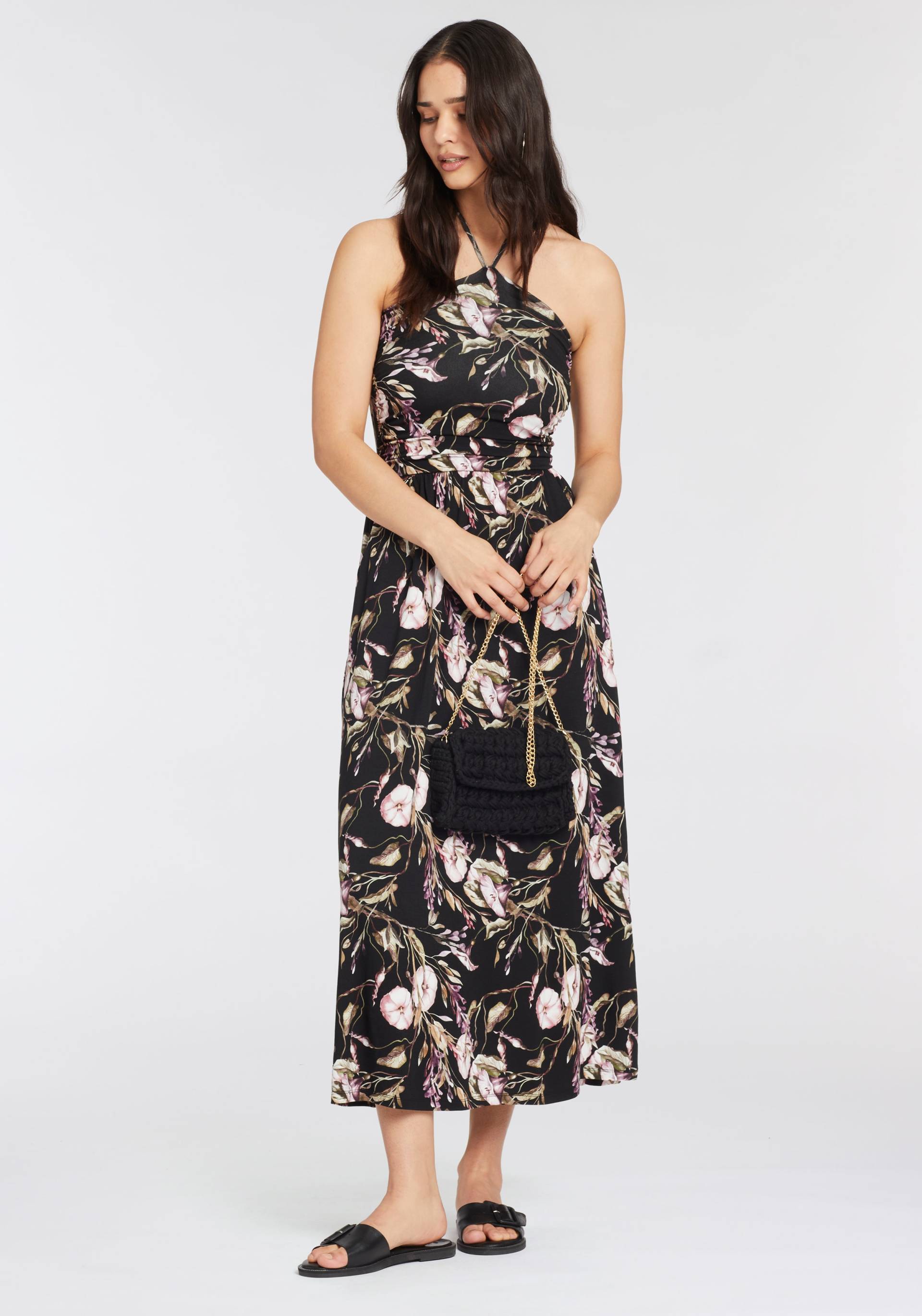 Laura Scott Maxikleid, mit femininen Allover-Print - NEUE KOLLEKTION von Laura Scott