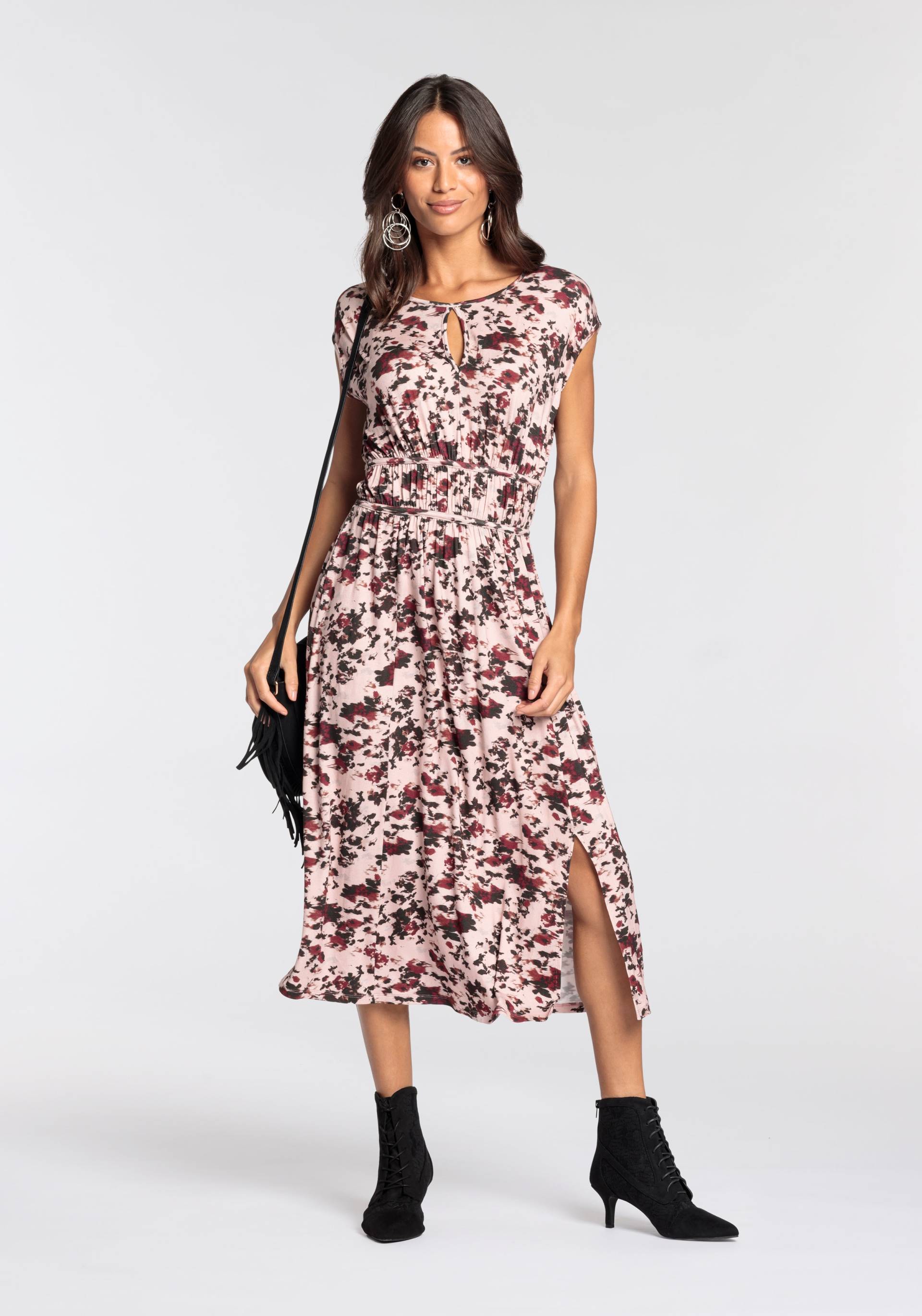 Laura Scott Midikleid, mit Allover-Print - NEUE KOLLEKTION von Laura Scott