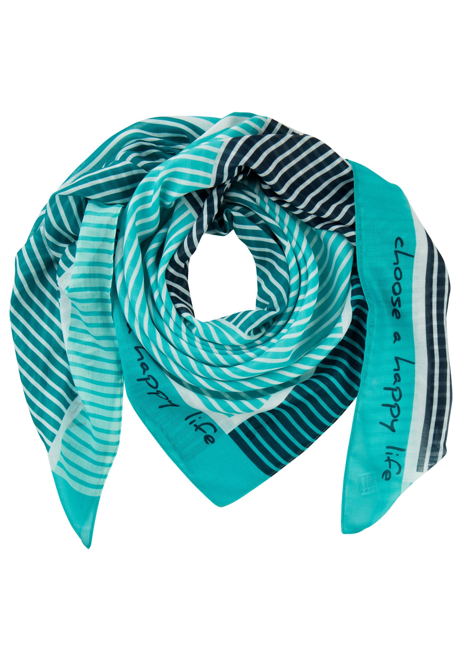 Laura Scott Modetuch, im trendigen Streifen- & Schriftdesign - NEW Laura Scott Modetuch, im trendigen Streifen- & Schriftdesign - NEW von Laura Scott