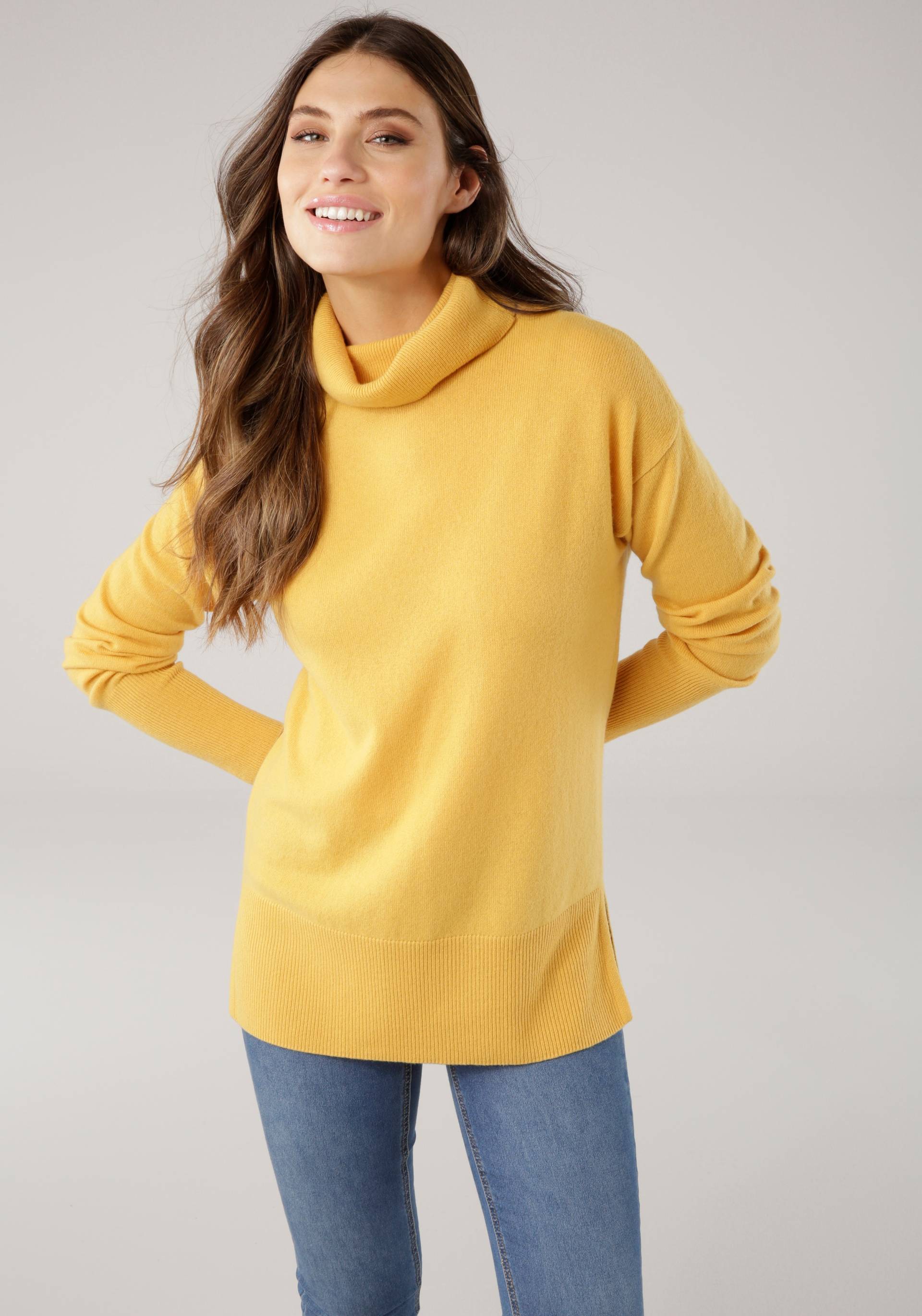 Laura Scott Rollkragenpullover, aus reinem Kaschmir in vielen verschiedenen Farben von Laura Scott