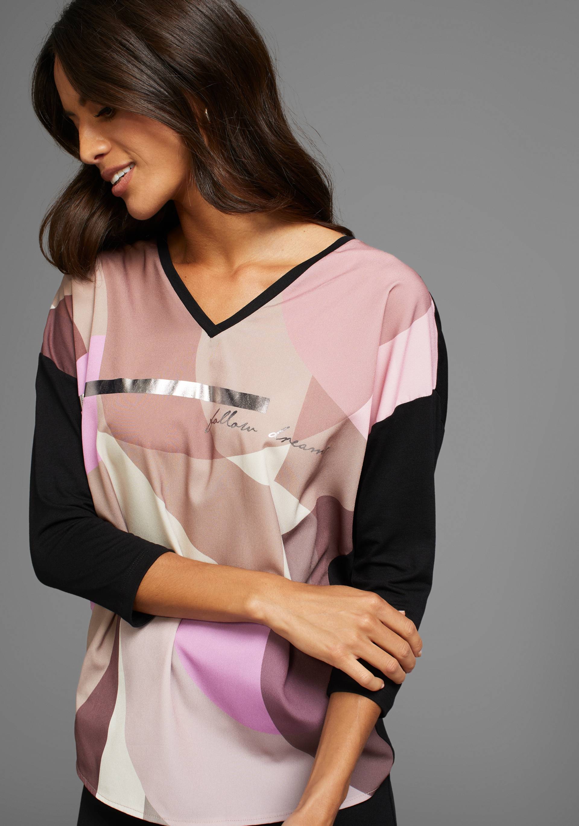 Laura Scott Shirtbluse, mit grafischem Print - NEUE KOLLEKTION von Laura Scott