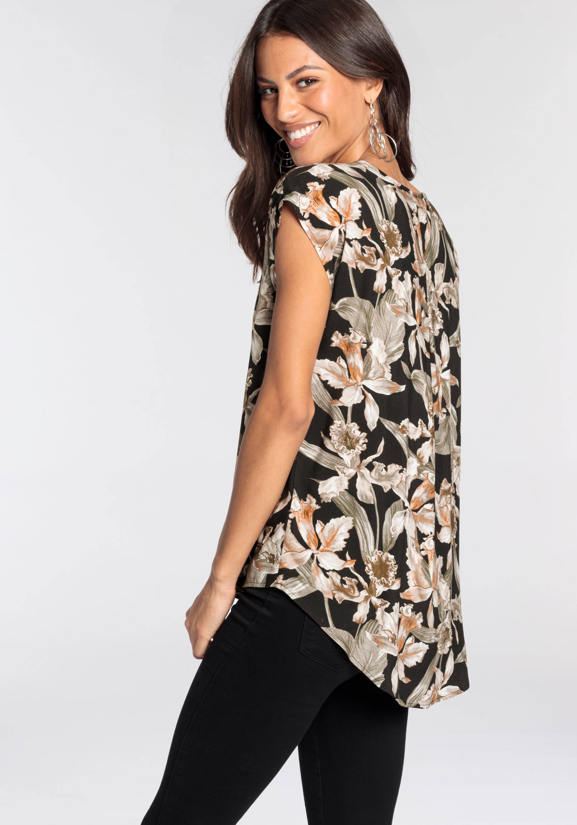 Laura Scott Shirtbluse, mit asymetrischem Saum - NEUE KOLLEKTION von Laura Scott