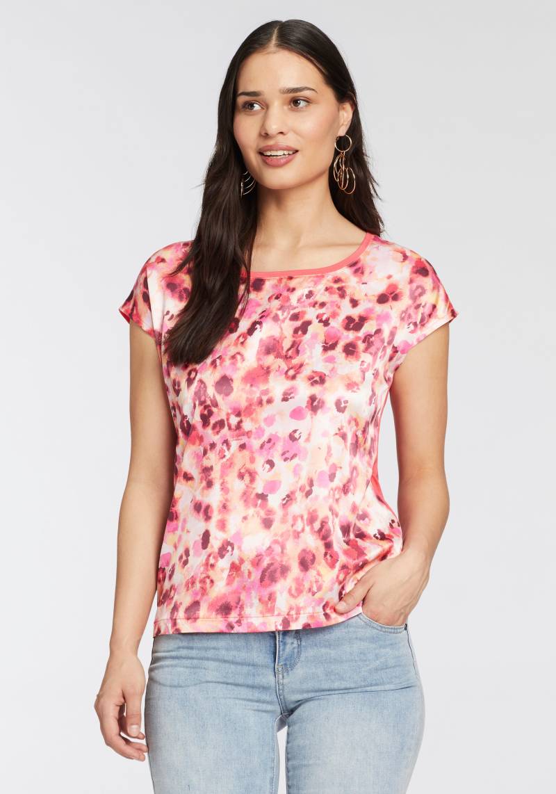 Laura Scott Shirtbluse, aus glänzendem Satin von Laura Scott