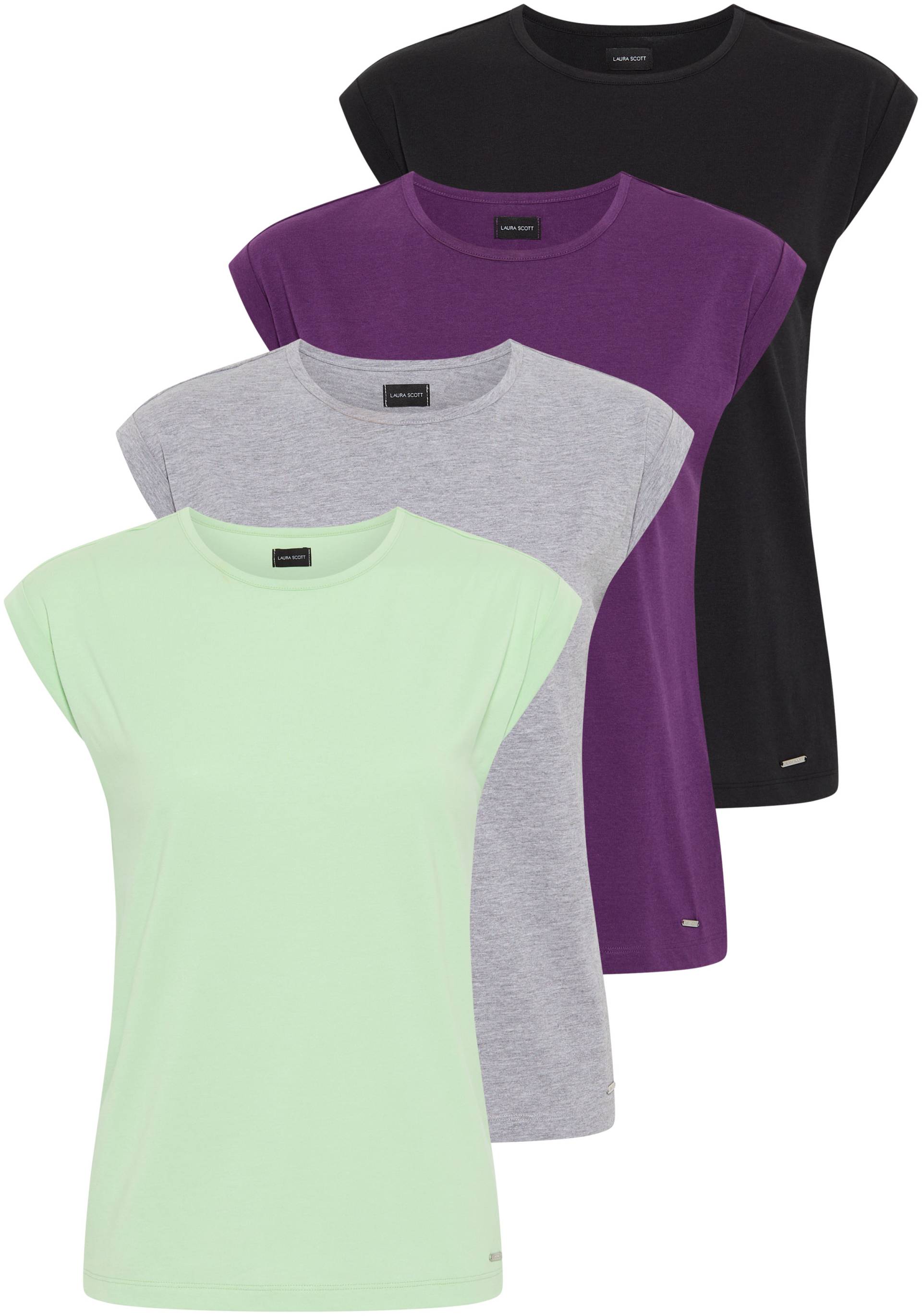 Laura Scott T-Shirt, in modernen Farben von Laura Scott