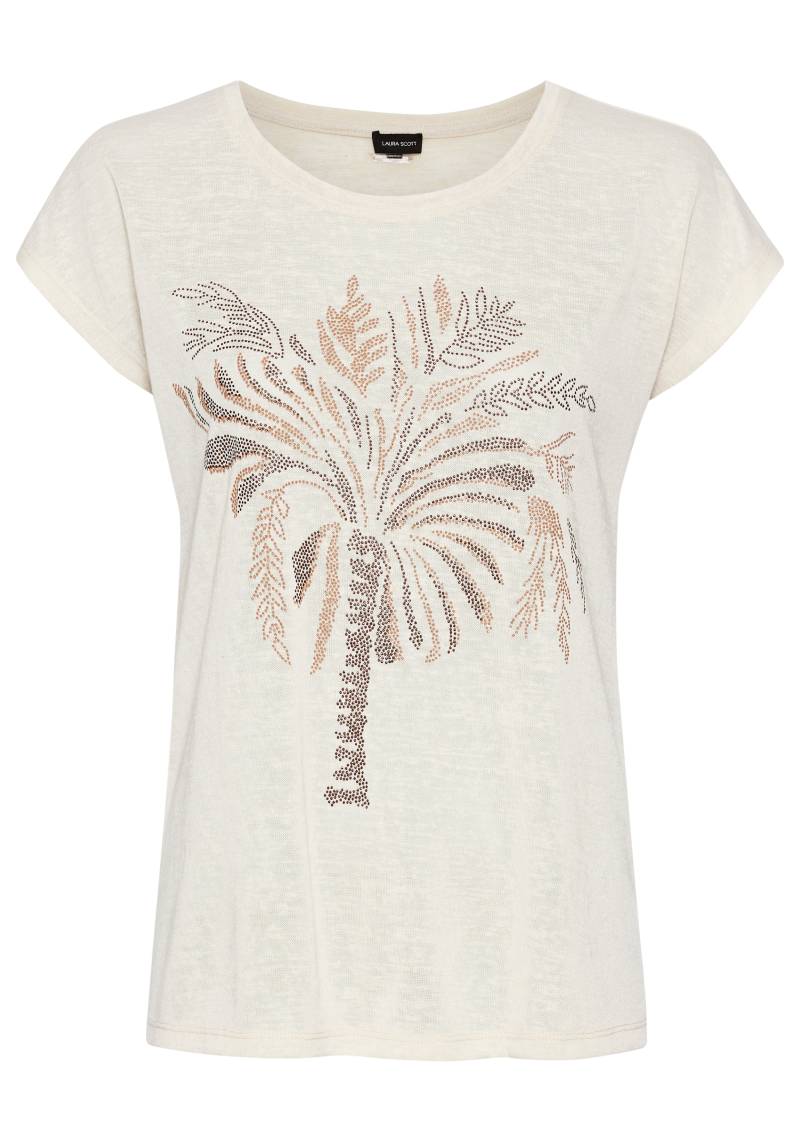 Laura Scott T-Shirt, mit Glitzerdurck von Laura Scott