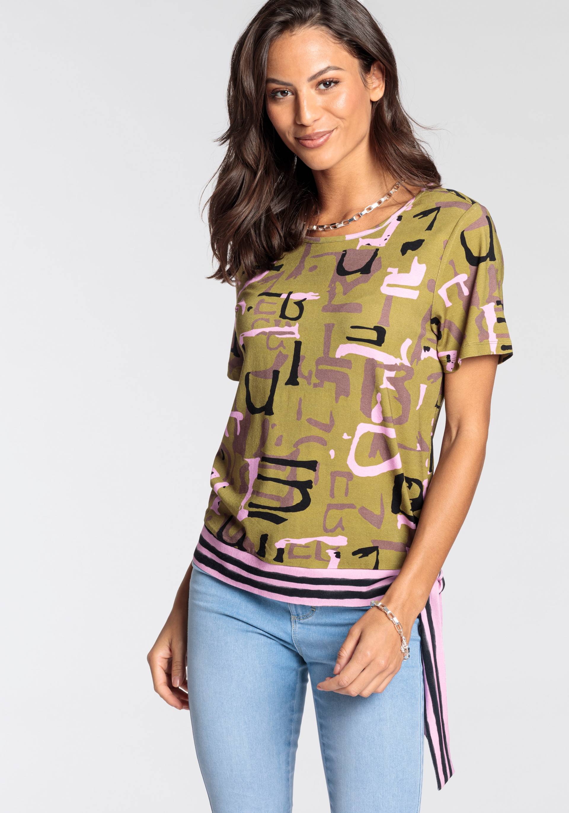 Laura Scott T-Shirt, mit modernen Print - NEUE KOLLEKTON von Laura Scott