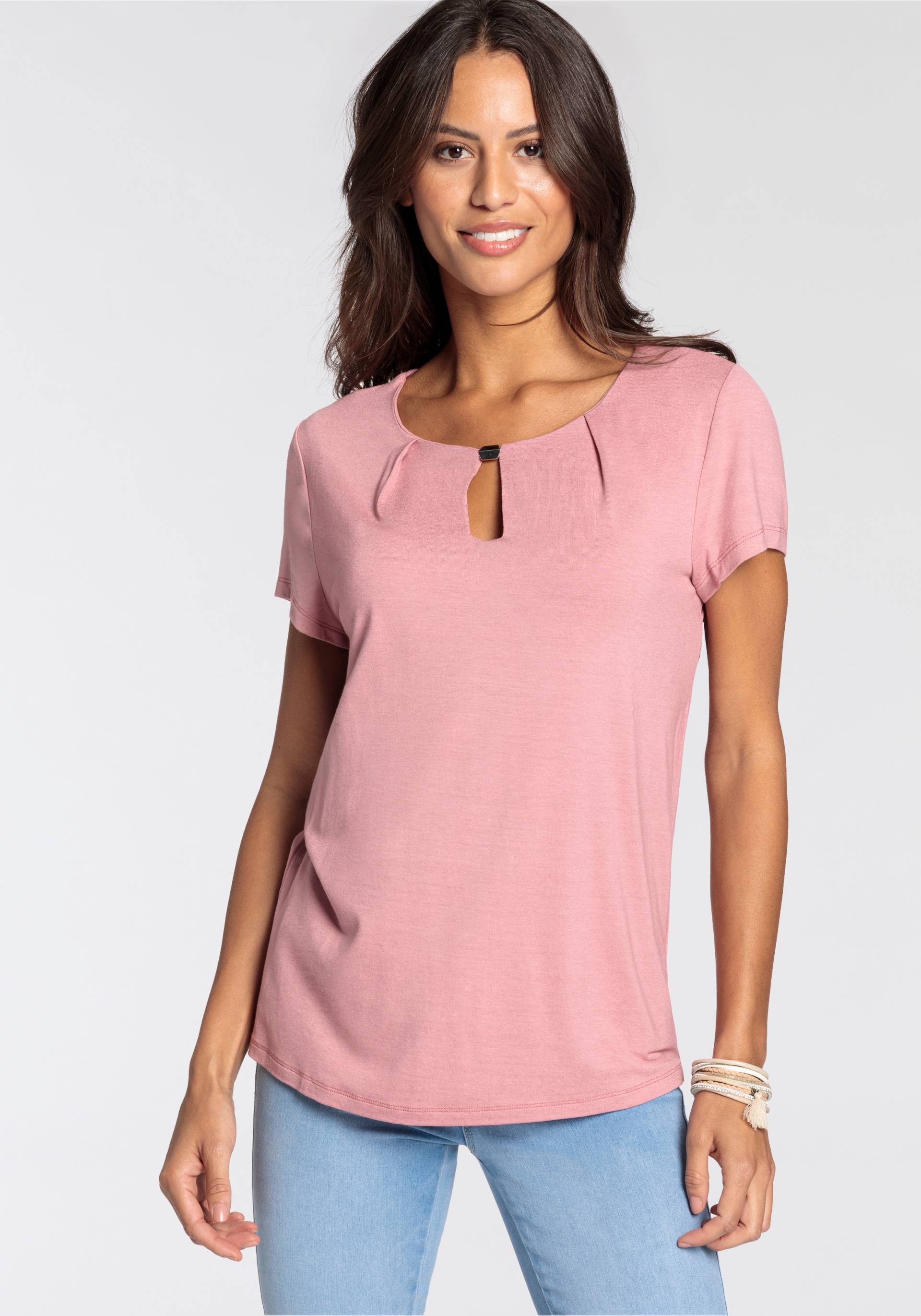 Laura Scott T-Shirt, mit Rundhalsausschnitt - NEUE KOLLEKTION von Laura Scott