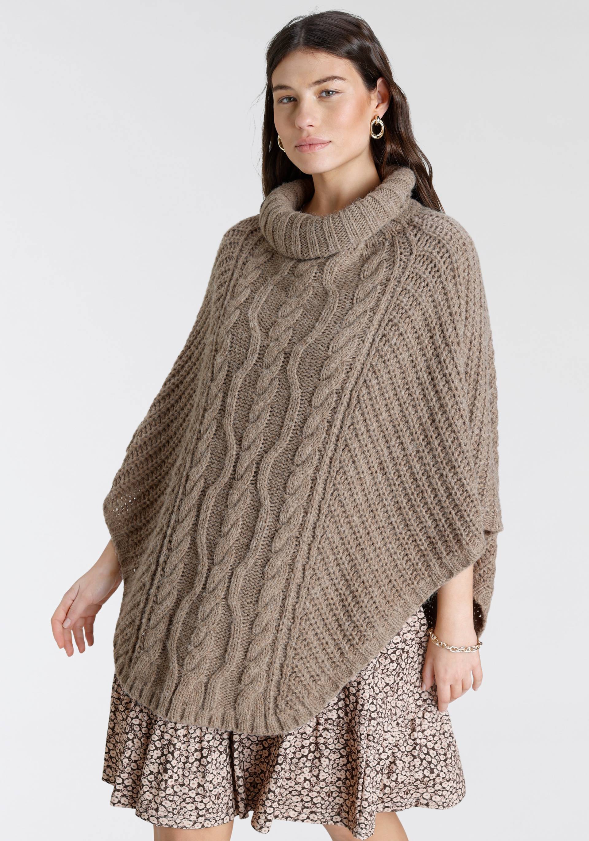 Laura Scott XXL-Schal, Strickponcho von Laura Scott