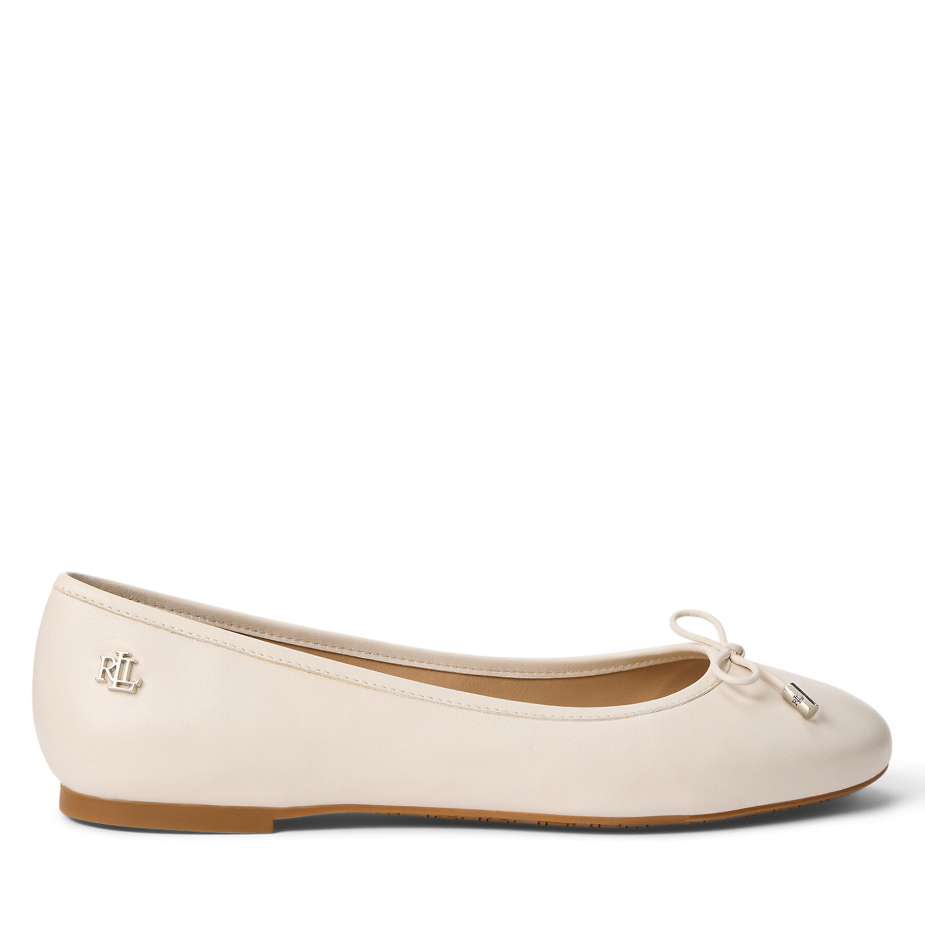 Ballerinas LAUREN RALPH LAUREN 802940728006 Écru von Lauren Ralph Lauren