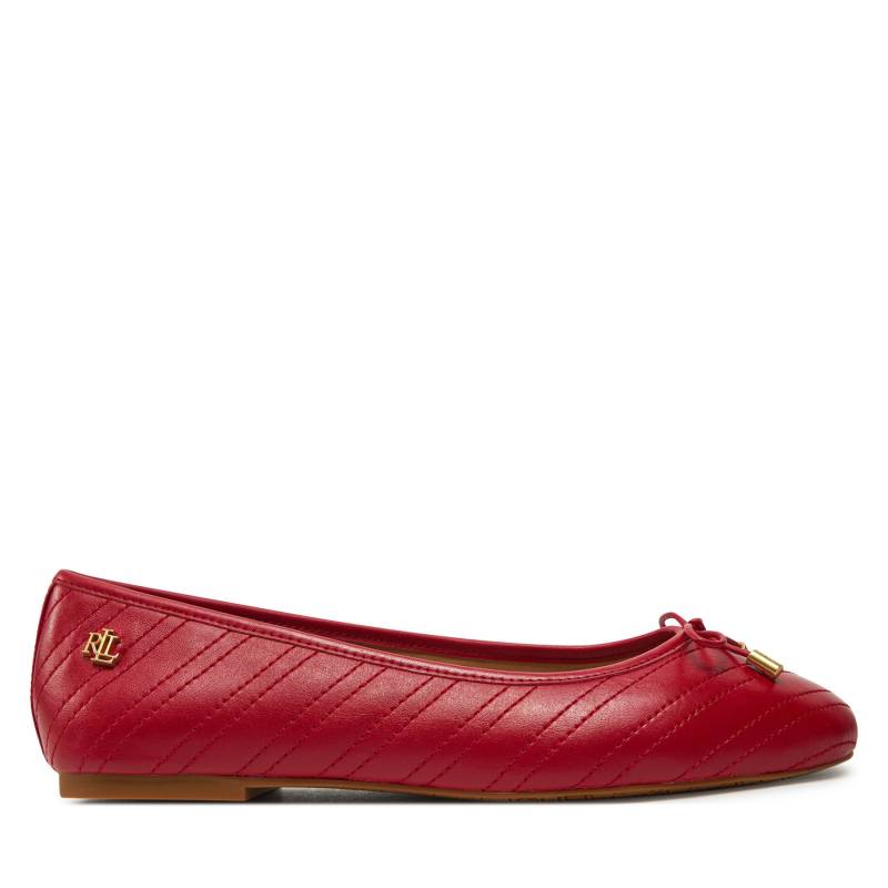 Ballerinas LAUREN RALPH LAUREN Jayna 802951489005 Rot von Lauren Ralph Lauren