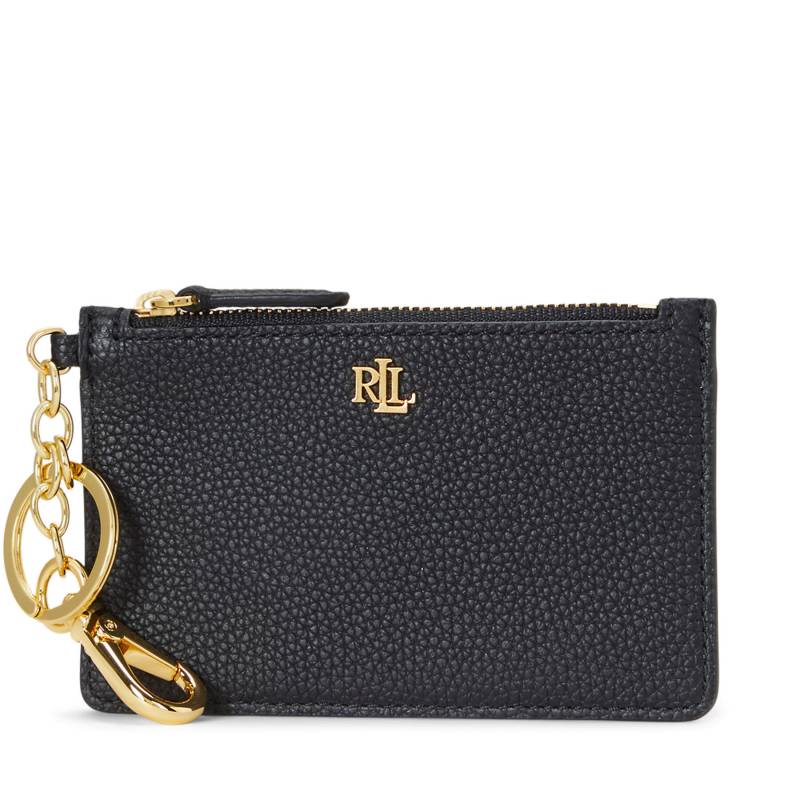 Etui für Visitenkarten Lauren Ralph Lauren Zip Carid Cas 432947628001 Schwarz von Lauren Ralph Lauren