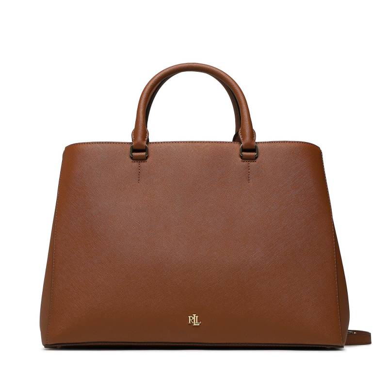 Handtasche Lauren Ralph Lauren Hanna 37 431898556006 Braun von Lauren Ralph Lauren