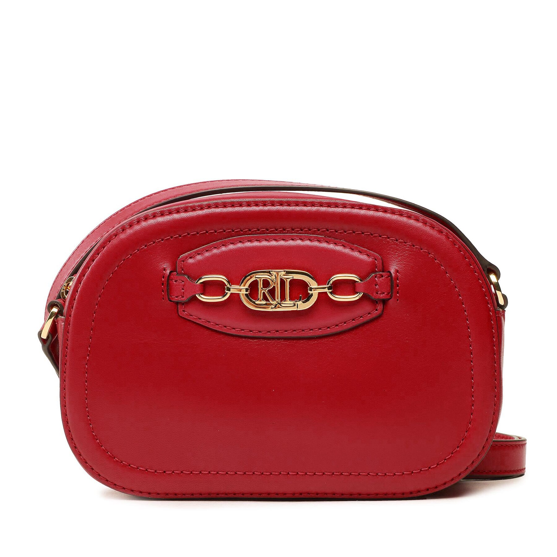 Handtasche Lauren Ralph Lauren Jordynn 20 431876412007 Rot von Lauren Ralph Lauren