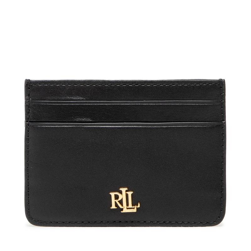 Kreditkartenetui Lauren Ralph Lauren Slim Card 432876732001 Schwarz von Lauren Ralph Lauren