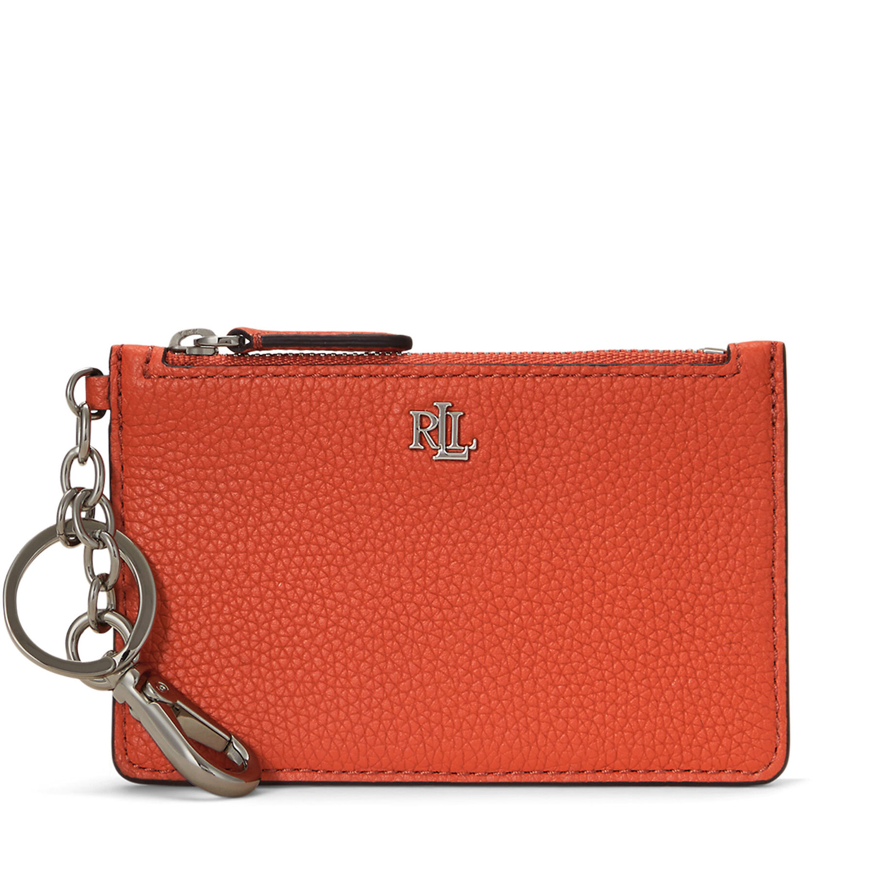 Kreditkartenetui Lauren Ralph Lauren Zip Card Cas 432947628008 Orange von Lauren Ralph Lauren