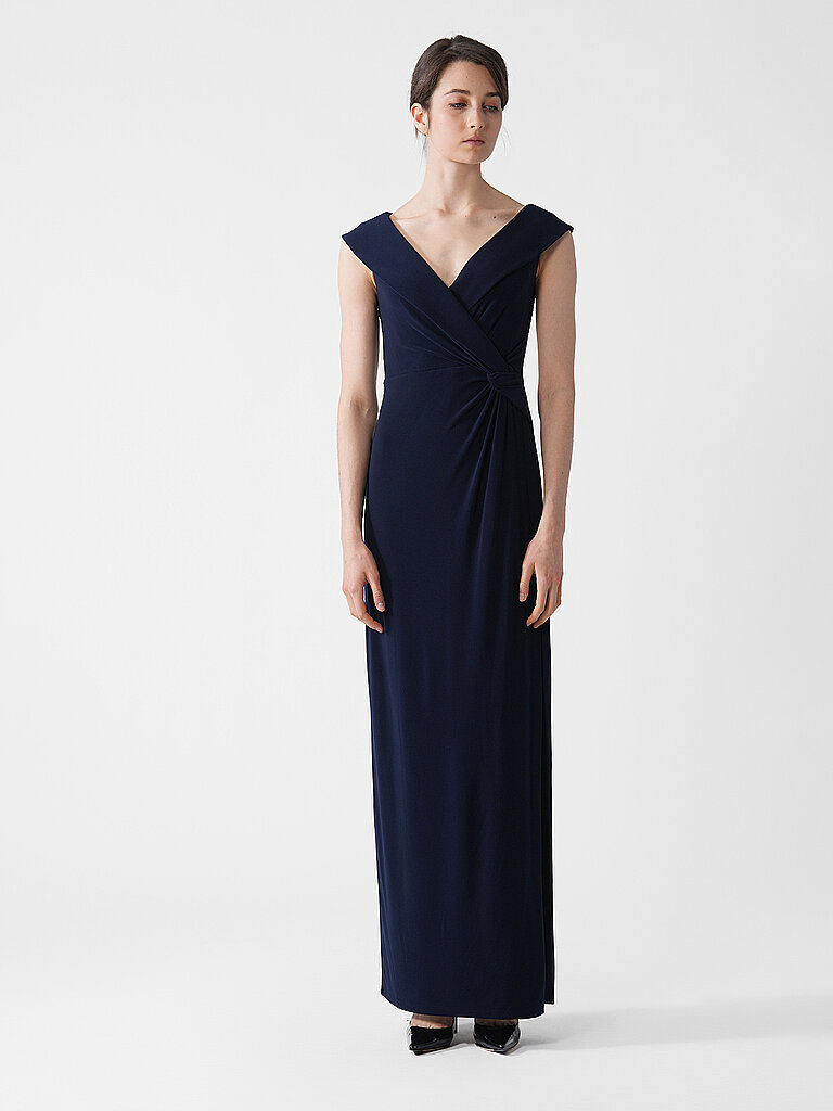 LAUREN RALPH LAUREN Abendkleid LEONIDAS dunkelblau | 34 von Lauren Ralph Lauren