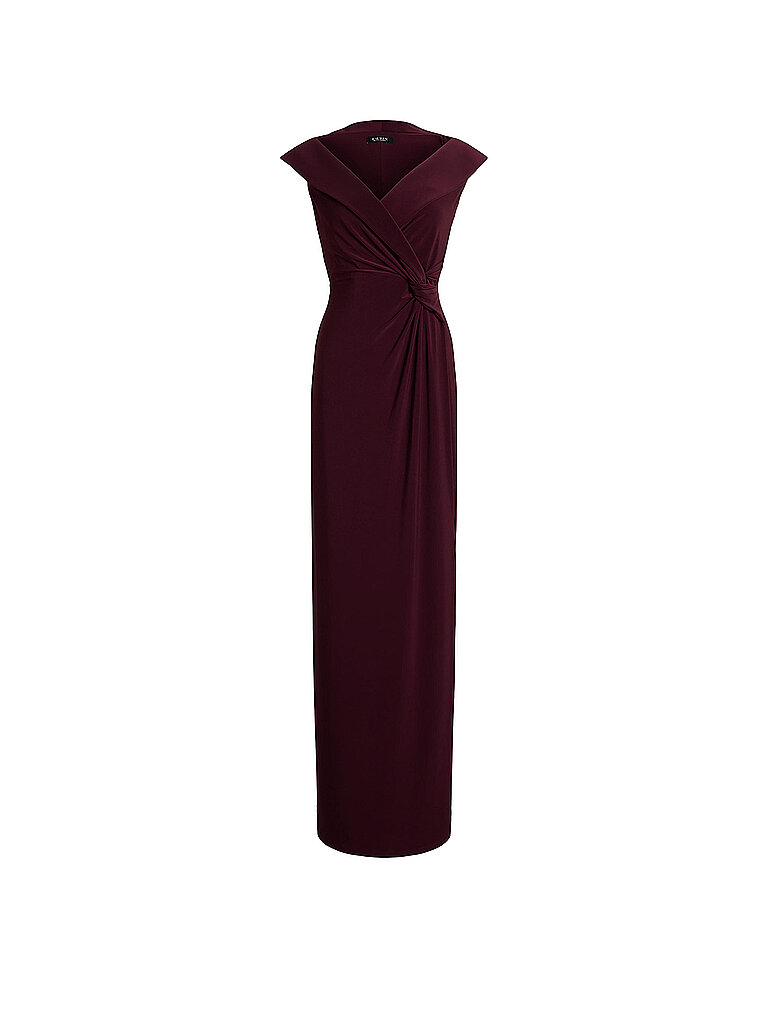 LAUREN RALPH LAUREN Abendkleid LEONIDAS dunkelrot | 36 von Lauren Ralph Lauren