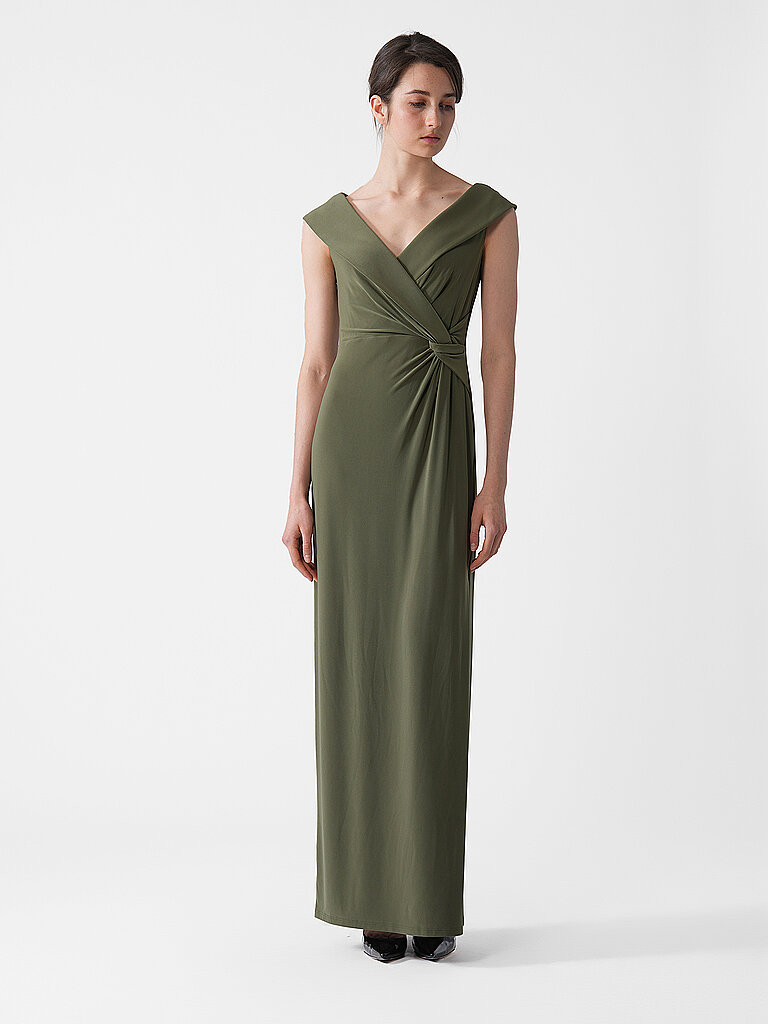 LAUREN RALPH LAUREN Abendkleid LEONIDAS olive | 34 von Lauren Ralph Lauren