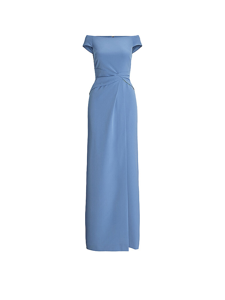 LAUREN RALPH LAUREN Abendkleid SARAN blau | 40 von Lauren Ralph Lauren