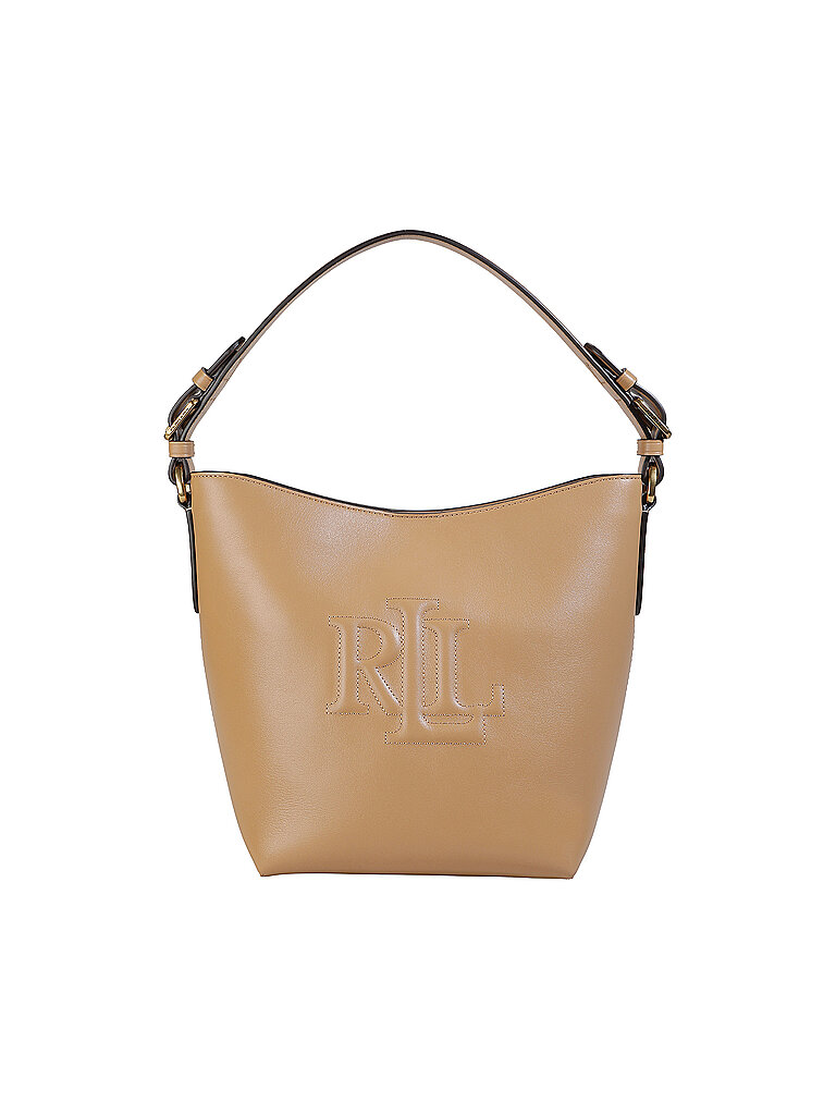 LAUREN RALPH LAUREN Ledertasche - Bucket Bag WITLEY beige von Lauren Ralph Lauren