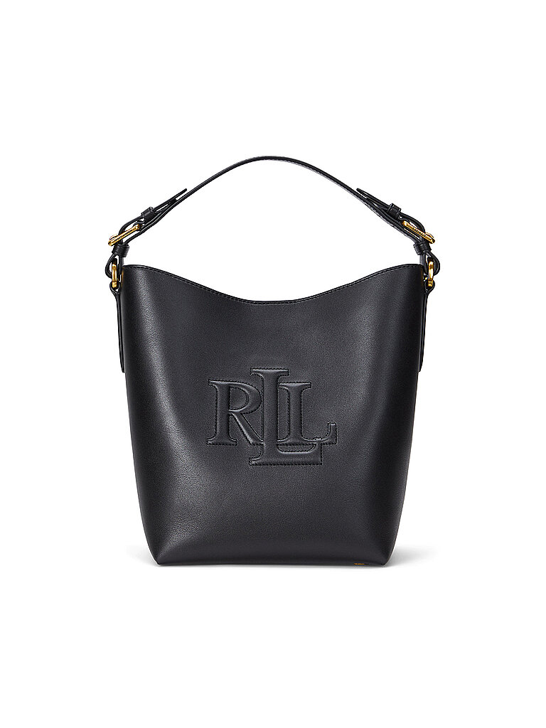 LAUREN RALPH LAUREN Ledertasche - Bucket Bag WITLEY schwarz von Lauren Ralph Lauren