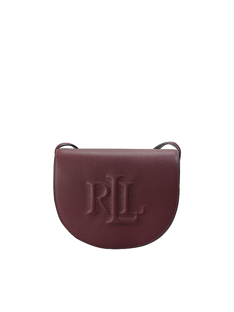 LAUREN RALPH LAUREN Ledertasche - Mini Bag WITLEY Medium dunkelrot von Lauren Ralph Lauren