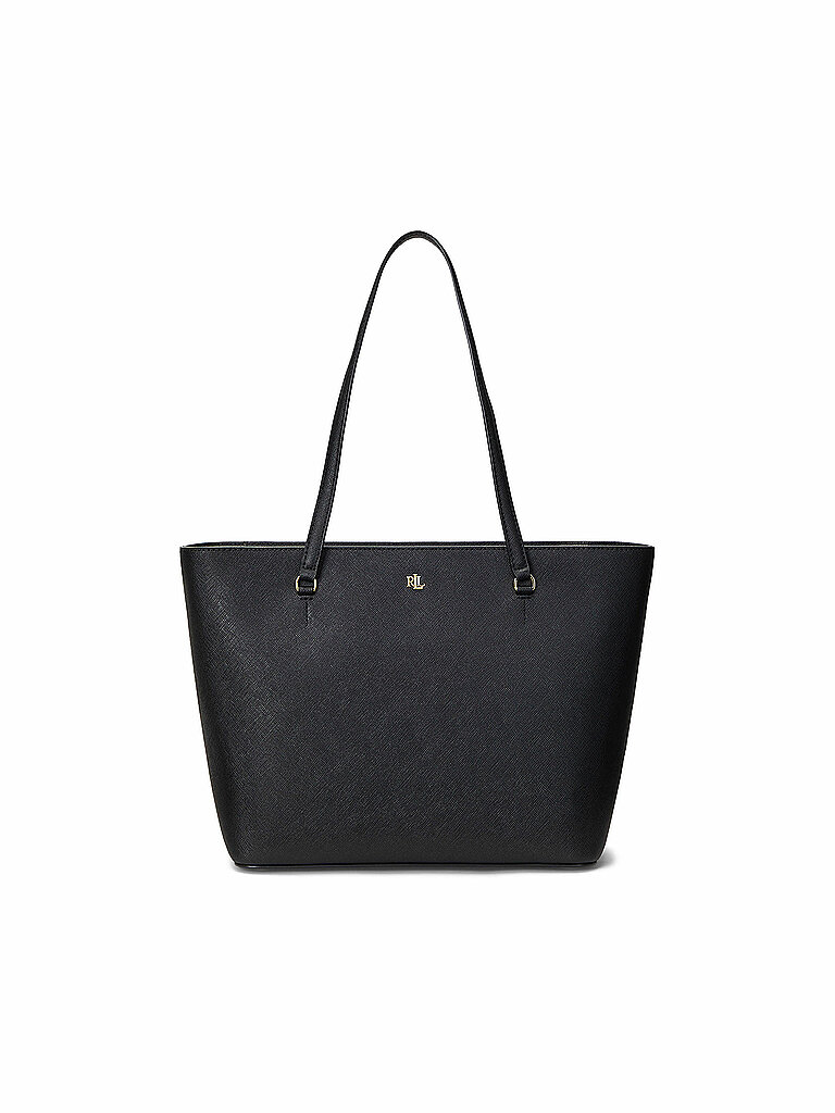 LAUREN RALPH LAUREN Ledertasche - Shopper KARLY Medium schwarz von Lauren Ralph Lauren