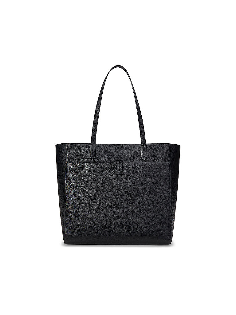 LAUREN RALPH LAUREN Ledertasche - Shopper Large  schwarz von Lauren Ralph Lauren