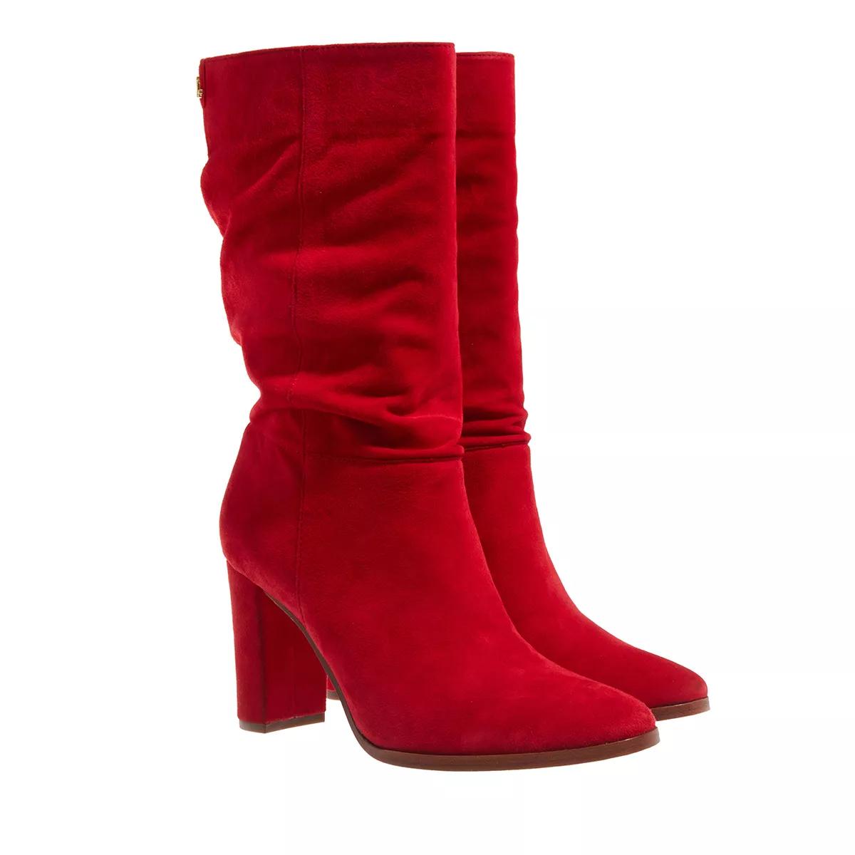 Lauren Ralph Lauren Boots & Stiefeletten - Artizan Ii Mid Boot - Gr. 40,5 (EU) - in Rot - für Damen von Lauren Ralph Lauren