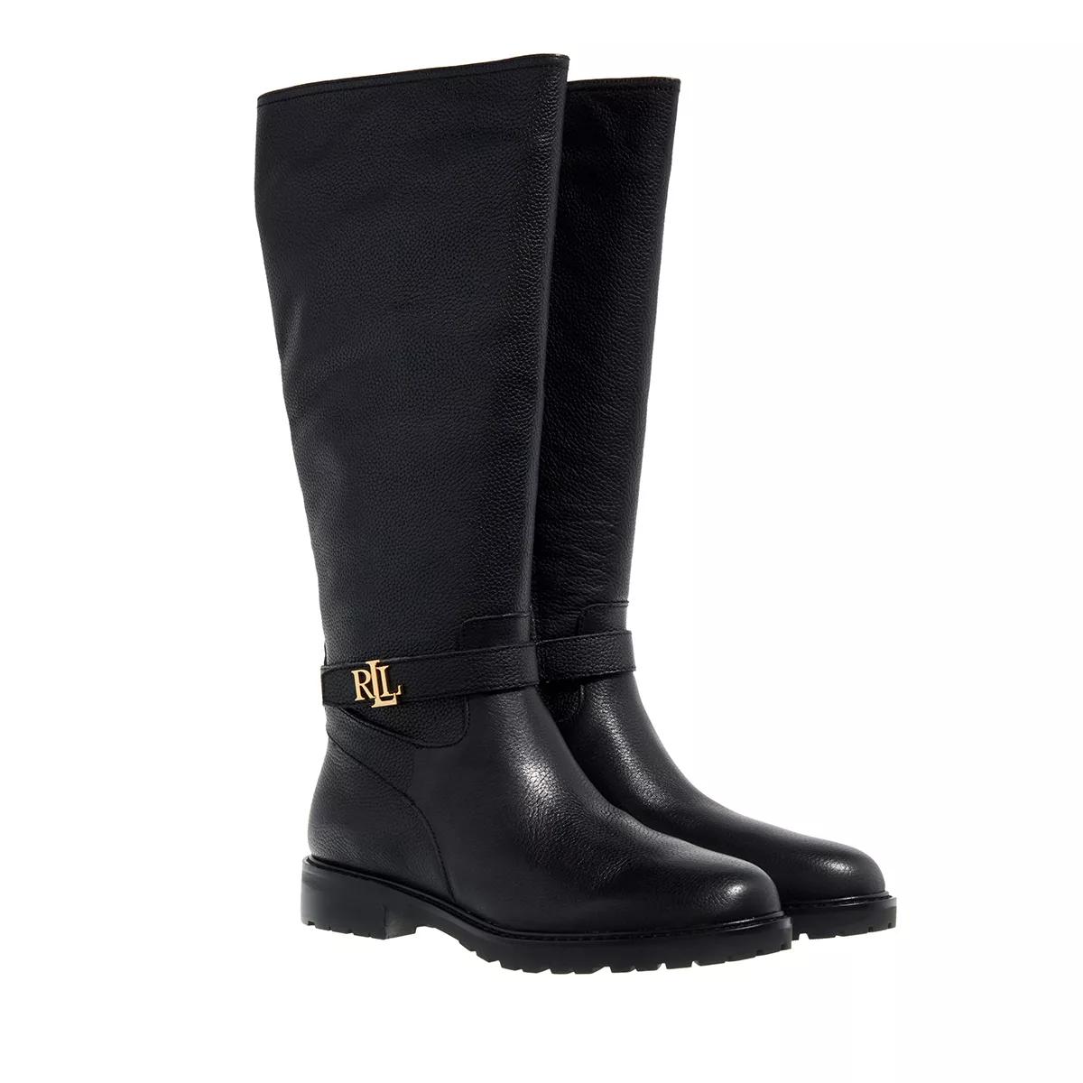 Lauren Ralph Lauren Stiefel & Boots - Hallee Boots Tall Boot - Gr. 37 (EU) - in Schwarz - für Damen von Lauren Ralph Lauren