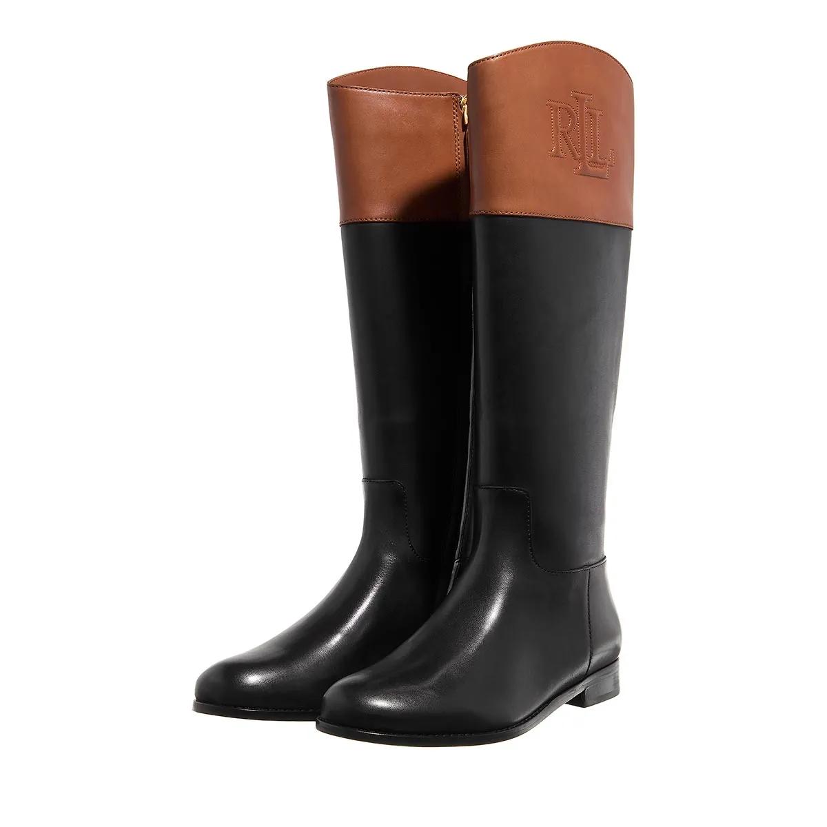 Lauren Ralph Lauren Stiefel & Boots - Justine Ii Boots Tall Boot - Gr. 38 (EU) - in Braun - für Damen von Lauren Ralph Lauren