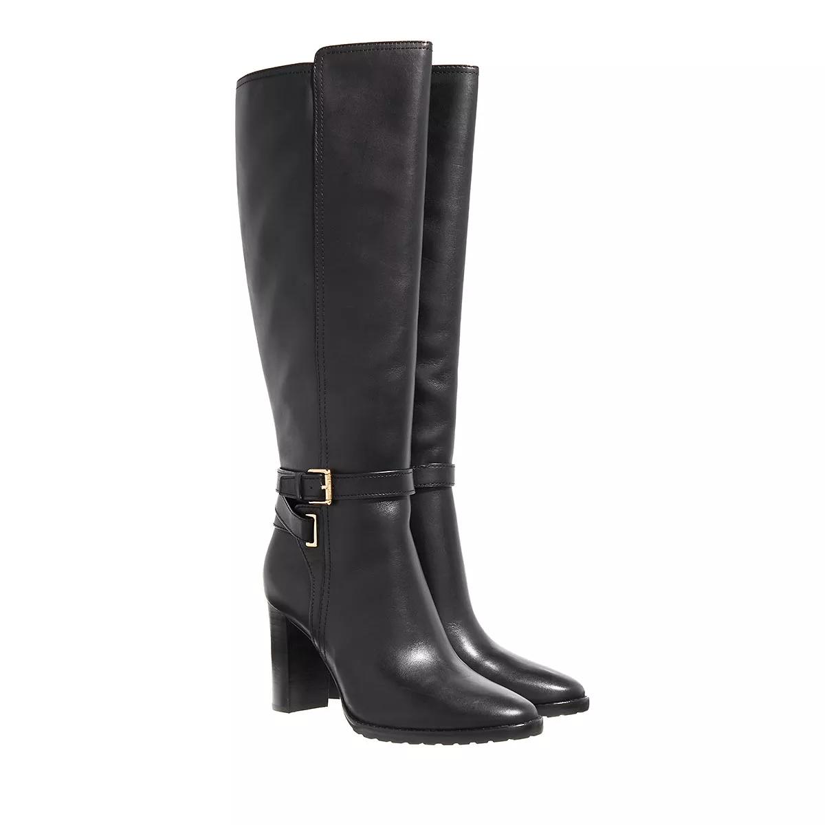 Lauren Ralph Lauren Stiefel & Boots - Manchester Boots Tall Boot - Gr. 37 (EU) - in Schwarz - für Damen von Lauren Ralph Lauren