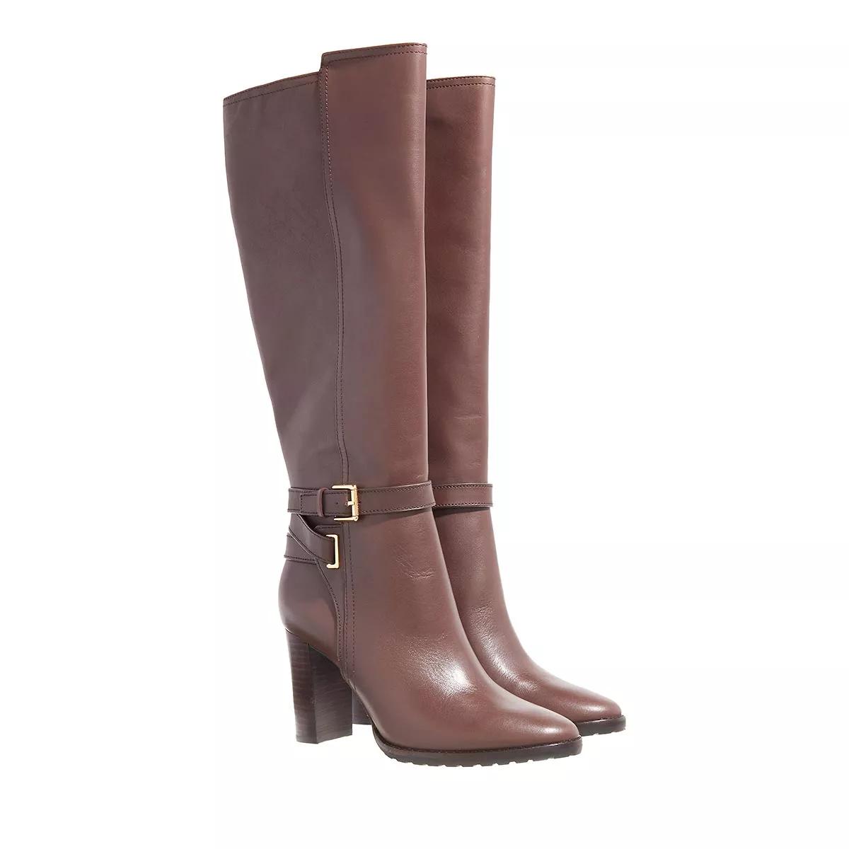 Lauren Ralph Lauren Boots & Stiefeletten - Manchester Tall Boot - Gr. 40 (EU) - in Braun - für Damen von Lauren Ralph Lauren