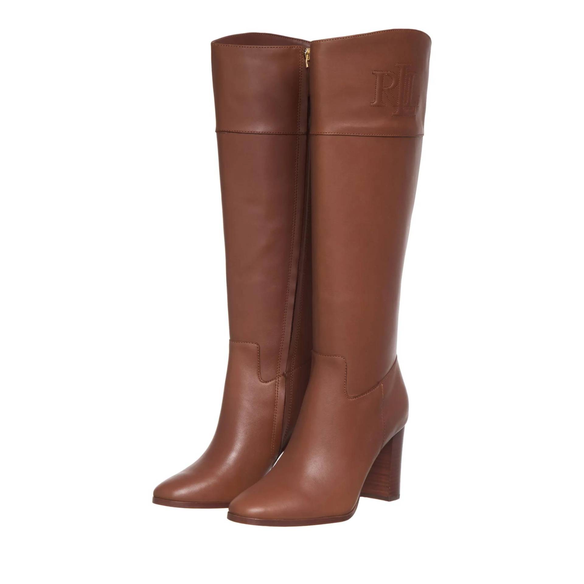 Lauren Ralph Lauren Boots & Stiefeletten - Page Ii Boots Tall Boot - Gr. 36 (EU) - in Braun - für Damen von Lauren Ralph Lauren