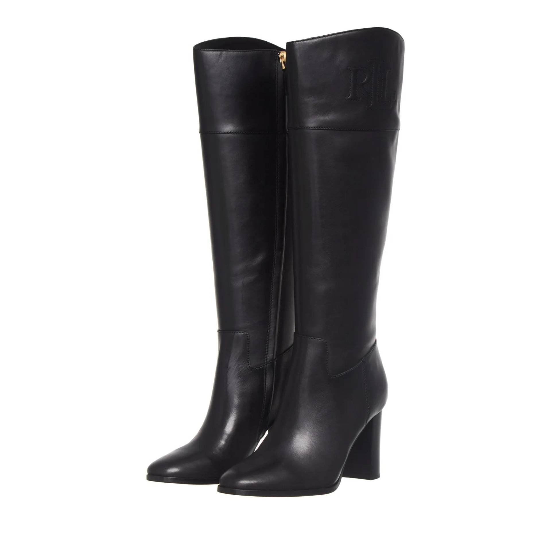 Lauren Ralph Lauren Boots & Stiefeletten - Page Ii Boots Tall Boot - Gr. 36 (EU) - in Schwarz - für Damen von Lauren Ralph Lauren