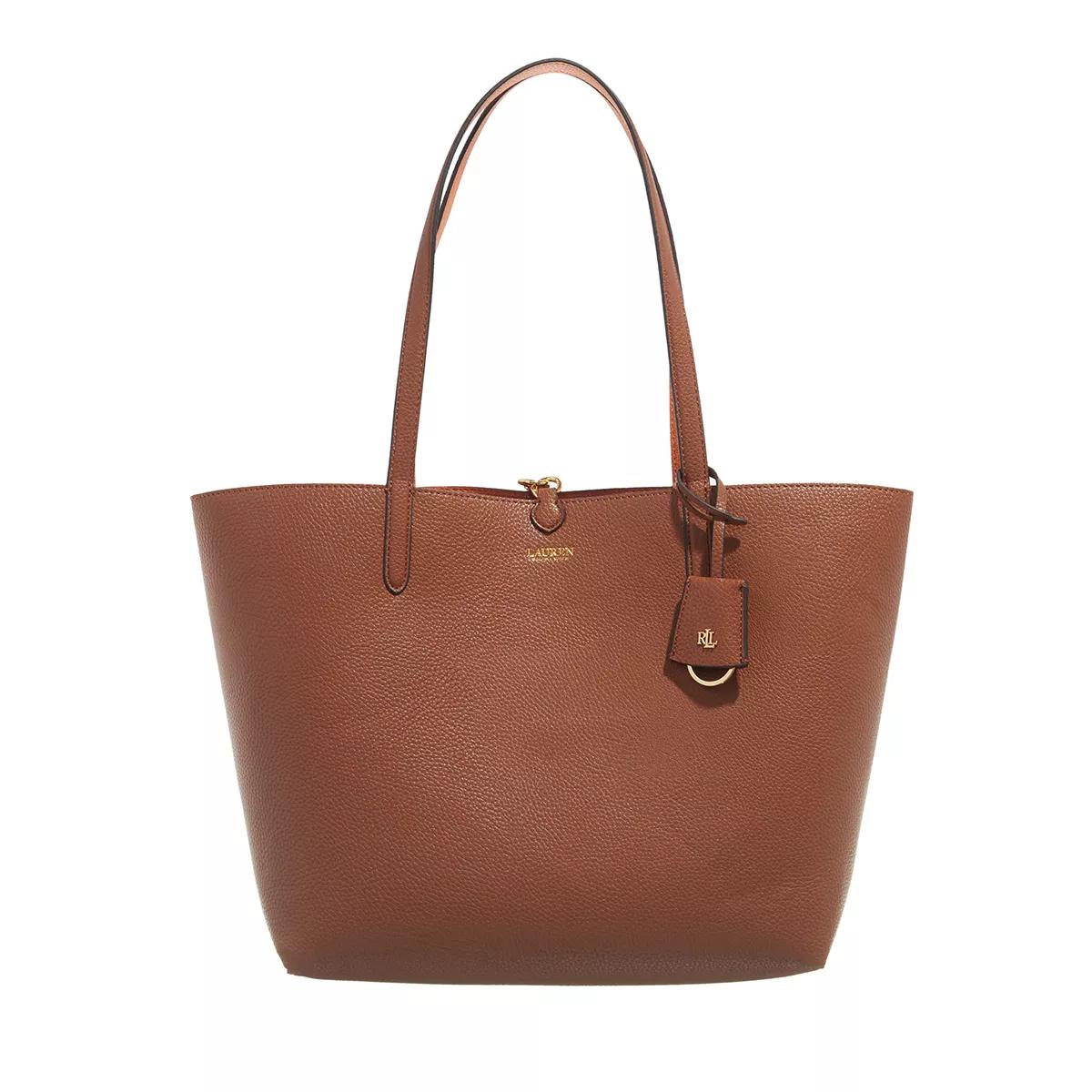 Lauren Ralph Lauren Henkeltasche - Rvrsble Tote Medium - Gr. unisize - in Cognacbraun - für Damen von Lauren Ralph Lauren