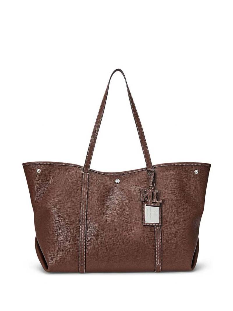 Lauren Ralph Lauren Emerie tote bag - Brown von Lauren Ralph Lauren