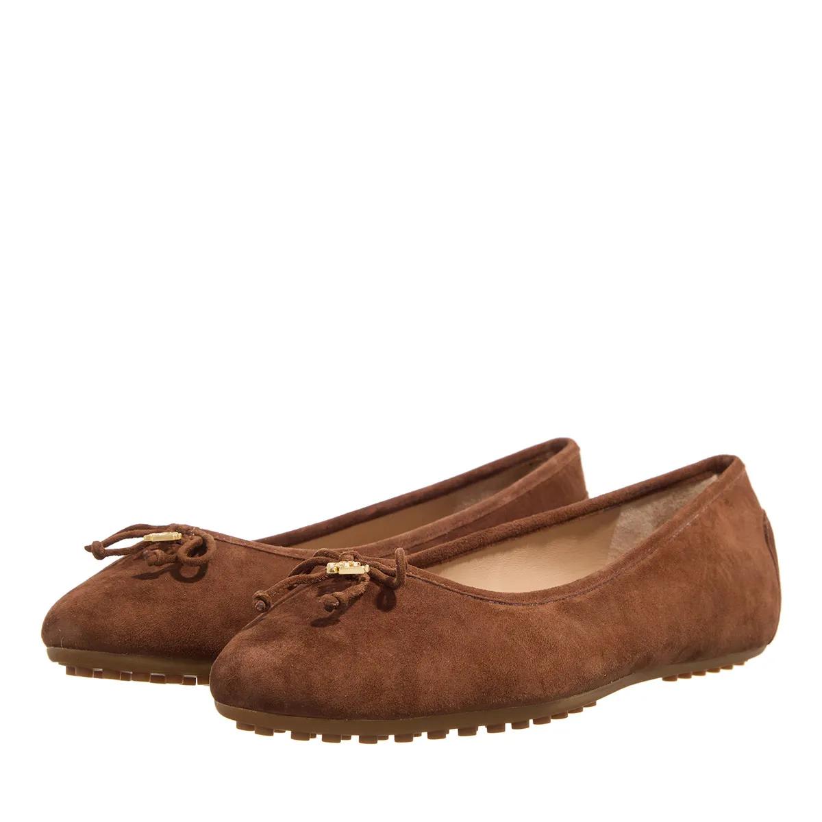 Lauren Ralph Lauren Espadrilles - Jayna Driver Flats Ballet - Gr. 36 (EU) - in Braun - für Damen von Lauren Ralph Lauren