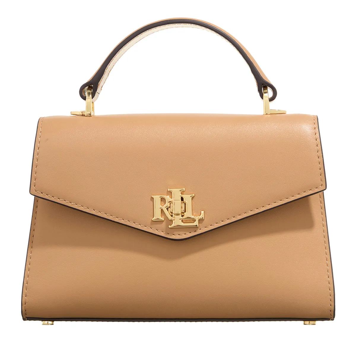 Lauren Ralph Lauren Handtasche - Farrah Sm-Satchel-Small - Gr. unisize - in Beige - für Damen von Lauren Ralph Lauren