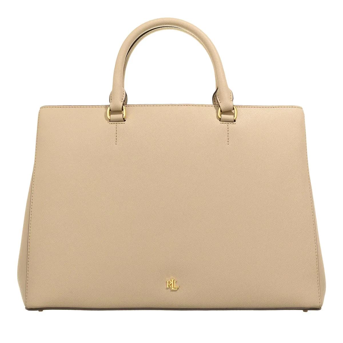 Lauren Ralph Lauren Handtasche - Hanna 37-Satchel-Large - Gr. unisize - in Beige - für Damen von Lauren Ralph Lauren