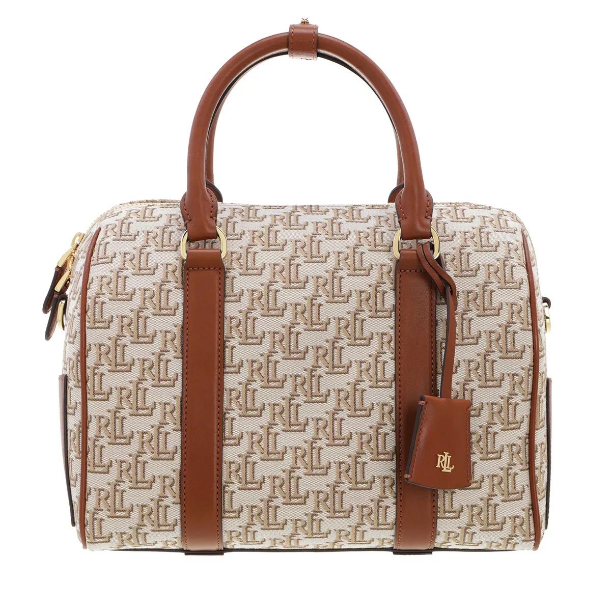 Lauren Ralph Lauren Handtasche - Kaden Satchel Medium - Gr. unisize - in Beige - für Damen von Lauren Ralph Lauren